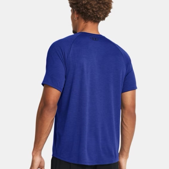 Under Armour • Tech SS Tee • Blue Velocity • Men’s Medium NWT 👕✨ - Picture 4 of 5